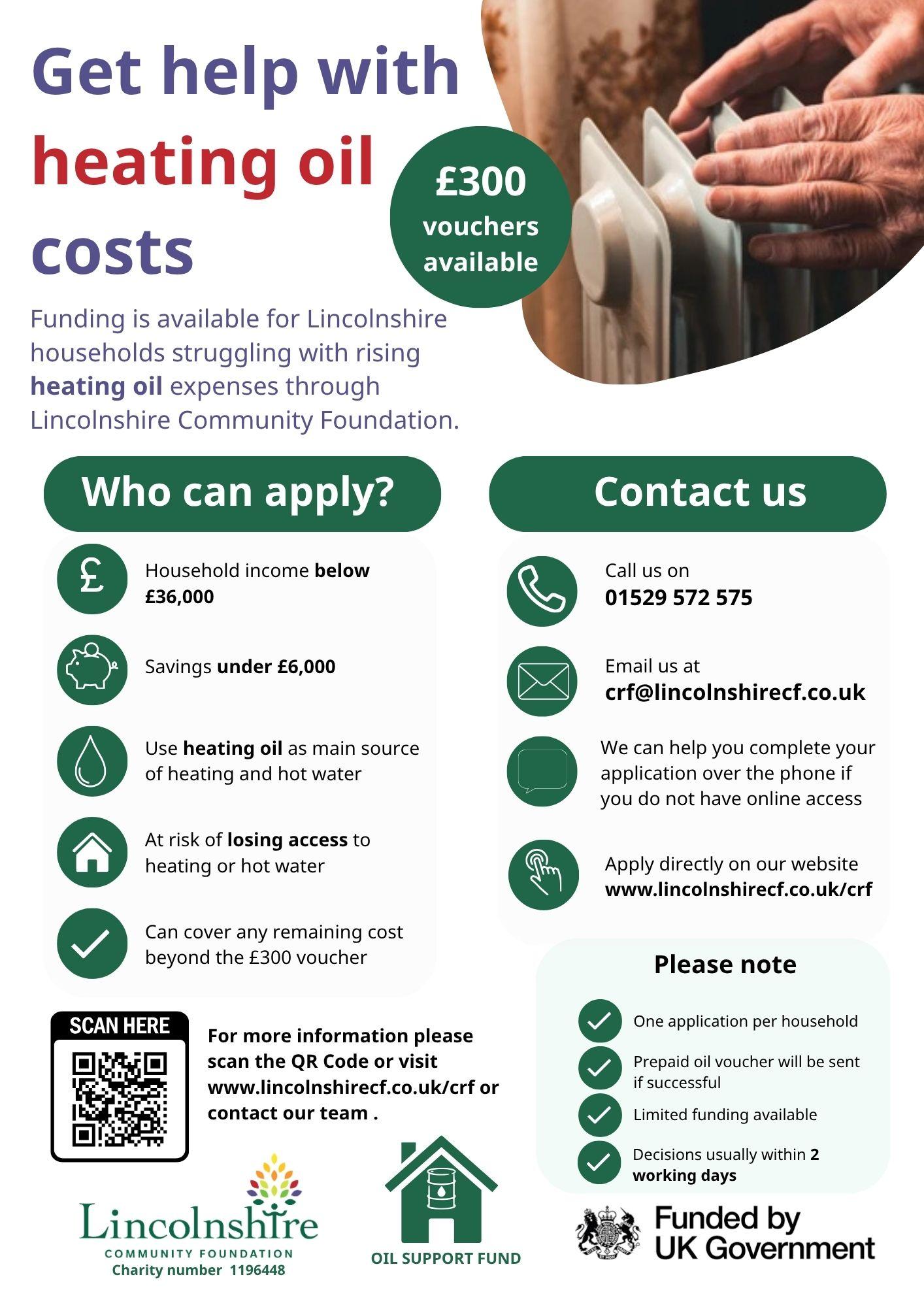 Get Help with Heating Oil Costs