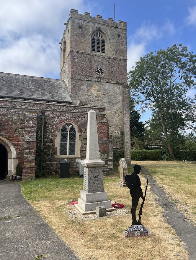 St Mary's Church and the memorial